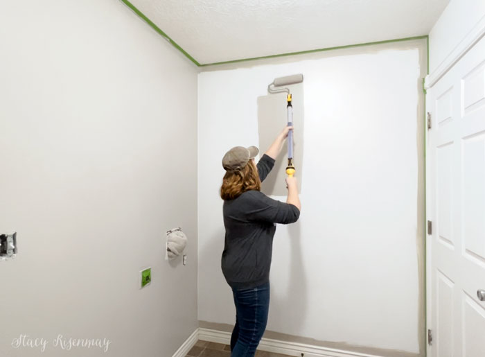 painting laundry room