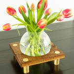Glass Light Shade Vase: Three Ways!