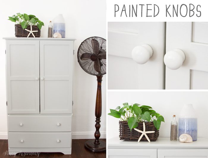 painted knobs